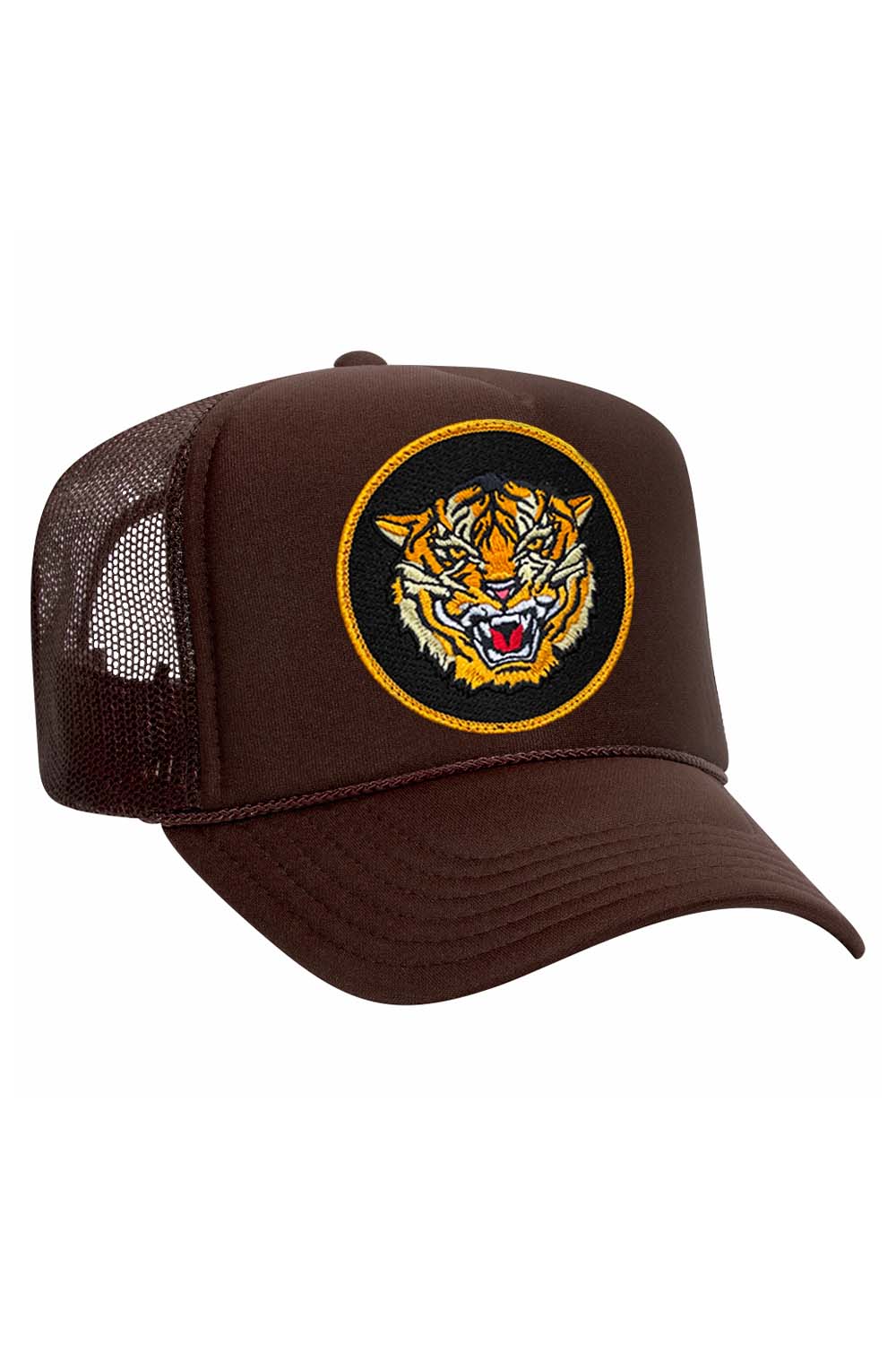 DREAMLAND TIGER VINTAGE TRUCKER HAT - BROWN