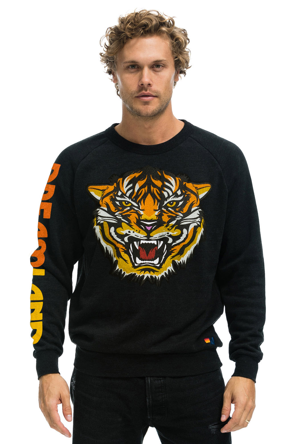 DREAMLAND TIGER SWEATSHIRT - BLACK