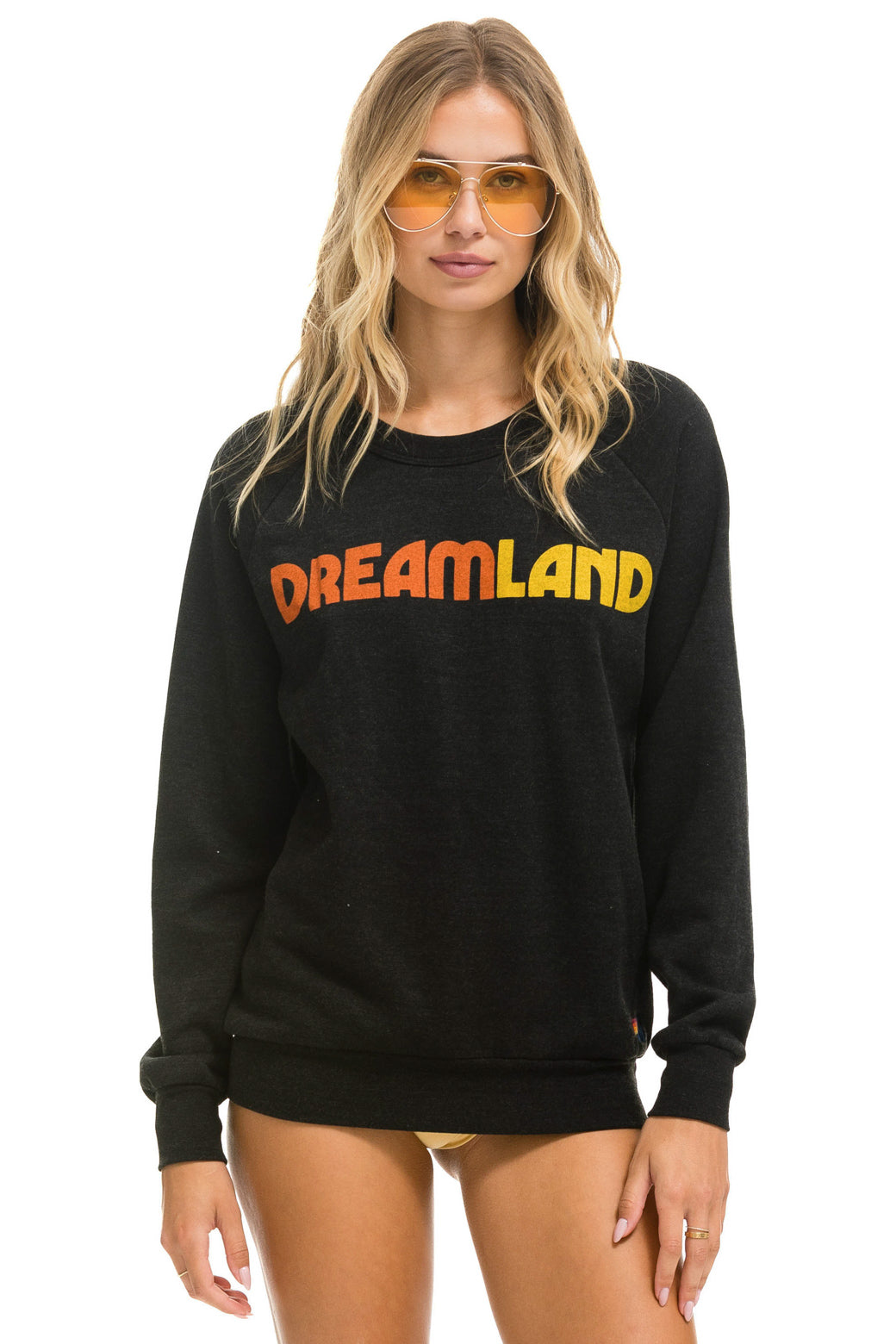 DREAMLAND LOGO SWEATSHIRT - BLACK