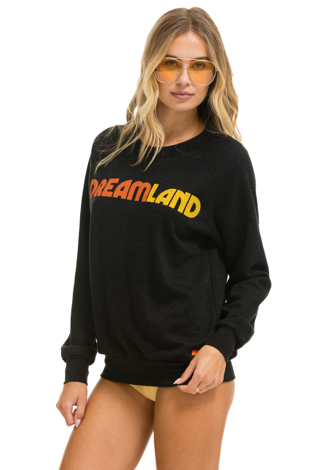 DREAMLAND LOGO SWEATSHIRT - BLACK