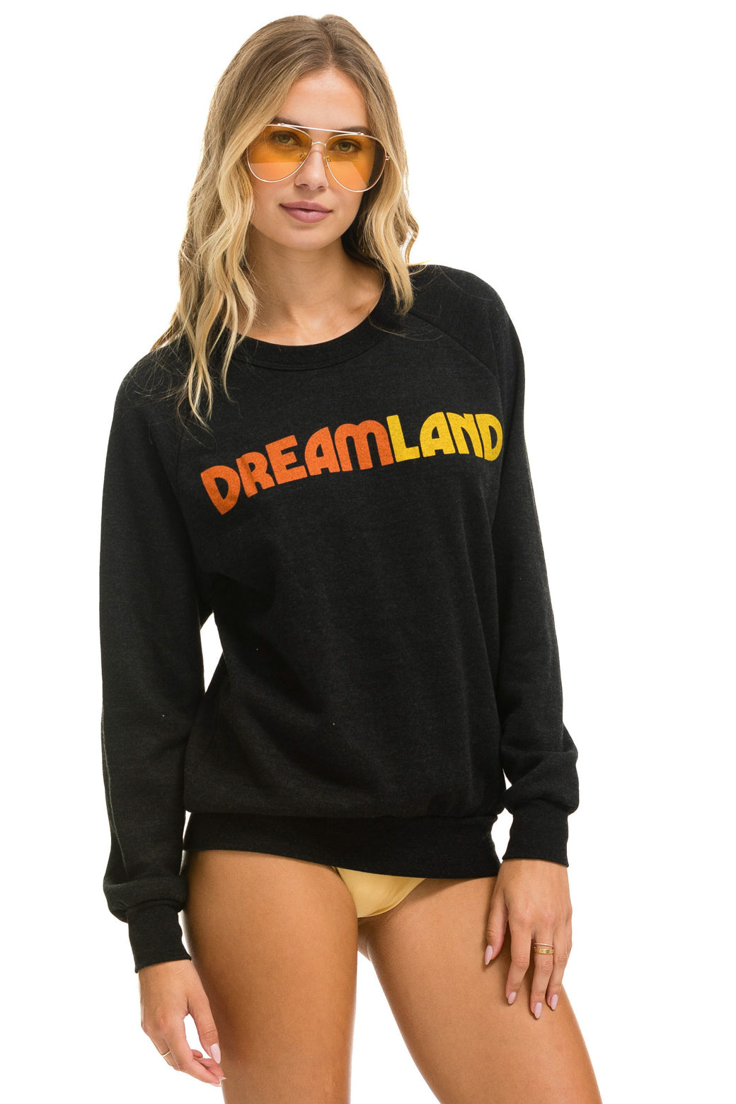 DREAMLAND LOGO SWEATSHIRT - BLACK