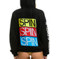SPIN MAGAZINE 2025 PULLOVER HOODIE RELAXED - BLACK