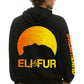 ELI & FUR DREAMLAND PULLOVER HOODIE RELAXED - BLACK