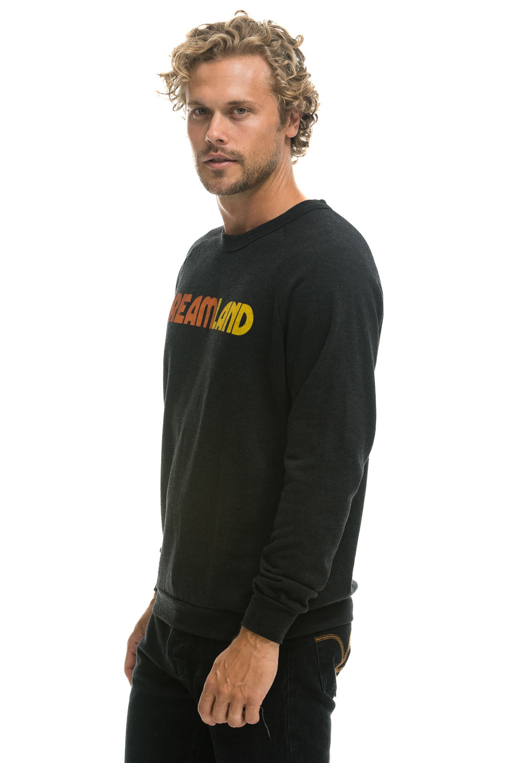 DREAMLAND LOGO SWEATSHIRT - BLACK