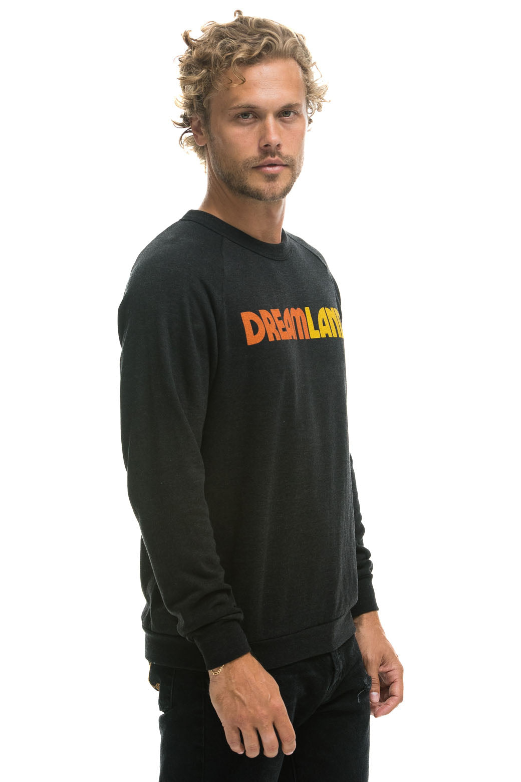 DREAMLAND LOGO SWEATSHIRT - BLACK