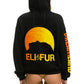 ELI & FUR DREAMLAND PULLOVER HOODIE RELAXED - BLACK